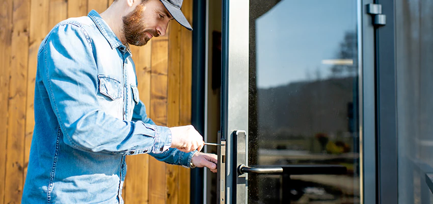 Frameless Glass Storefront Door Locks Replacement in Hermosa Beach, CA