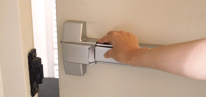Roller Gate Panic Bar Installation in Hermosa Beach, California